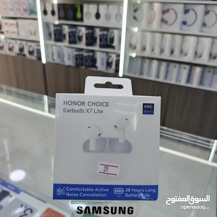 وفرنالكم سماعات هونر الاصليه x7 lite  بدوم اسبوع بدون شحن