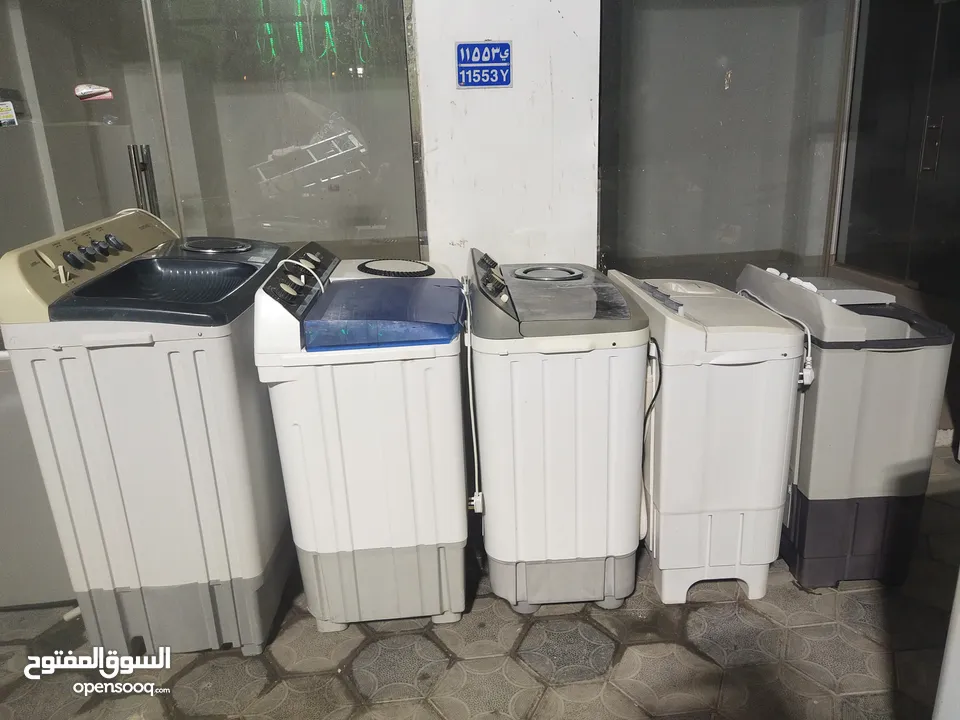 Auto&Manual Washing Machines are available