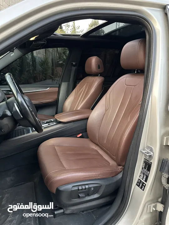 ديزل دبل تيربو Bmw x5 2017 6+1 عداد 85000 اصلي