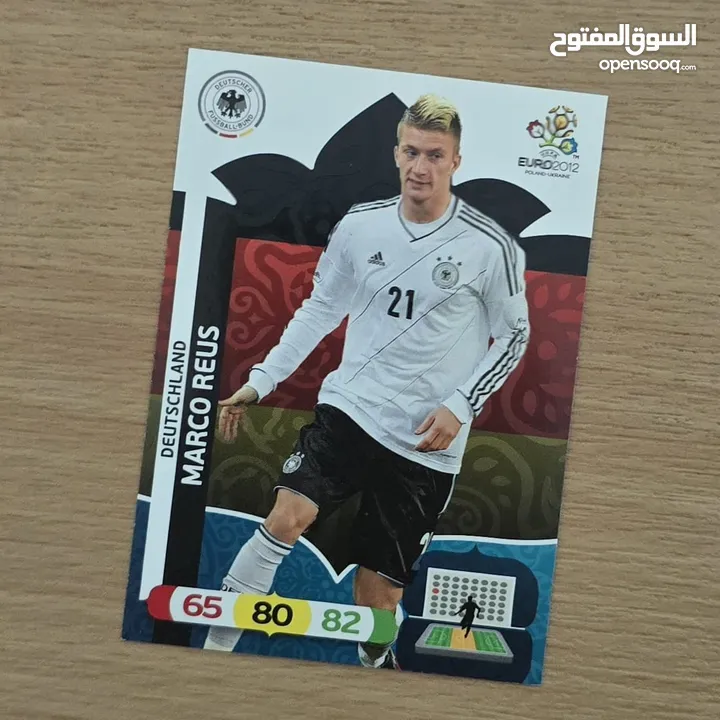كروت كرة قدم panini and topps