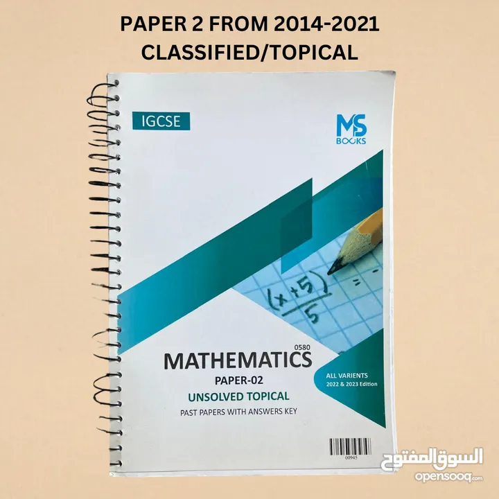 IGCSE/O-LEVEL CLASSIFIED MATHS PAST PAPERS