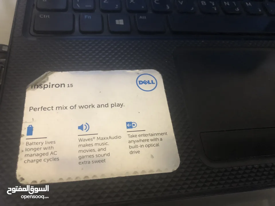 Dell inspiron 15  للبيع لابتوب