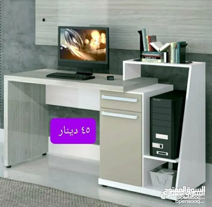 طاولات 120سم شامل التوصيل والتركيب مناسب للدراسة والعمل والجيمنج