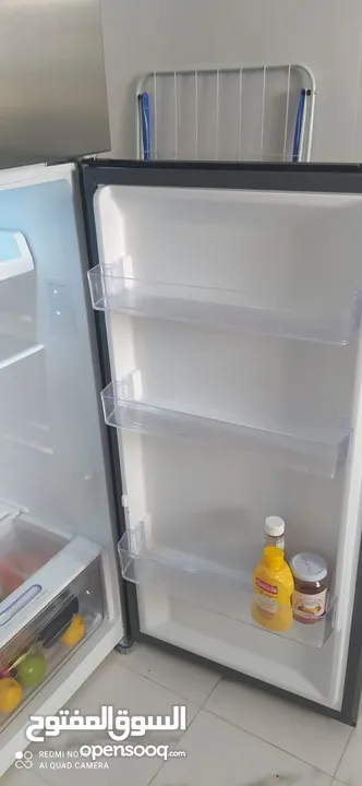 TCL fridge and freezer 249 L one year guarantee  ثلاجه ومجمدة TCL 249 لتر