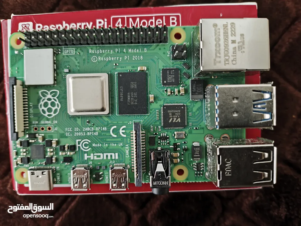 Raspberry Pi 4 Model B بسعر حرق