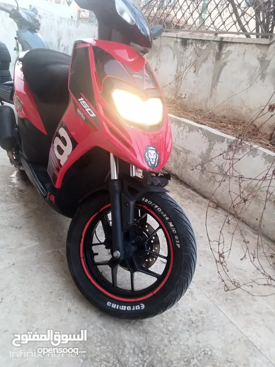 اسكوتر ابريليا 150cc