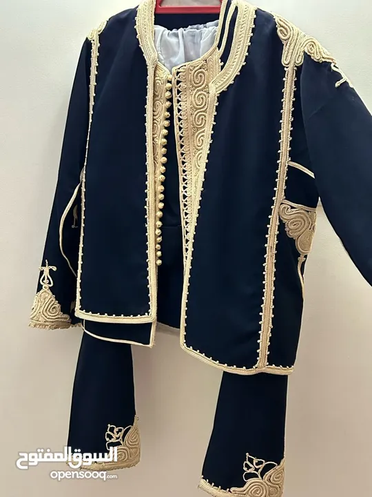 زبون ازرق blue Libyan cloth