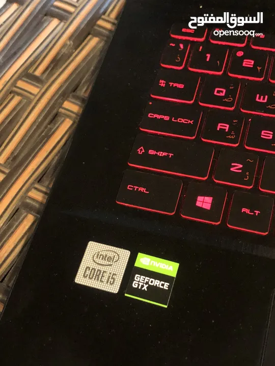 لابتوب msi استعال بسيط جدا شبه جديد (لم يتم صيانته مسبقًا)  جميع القطع الاصلية  مع شاحنه الاصلي