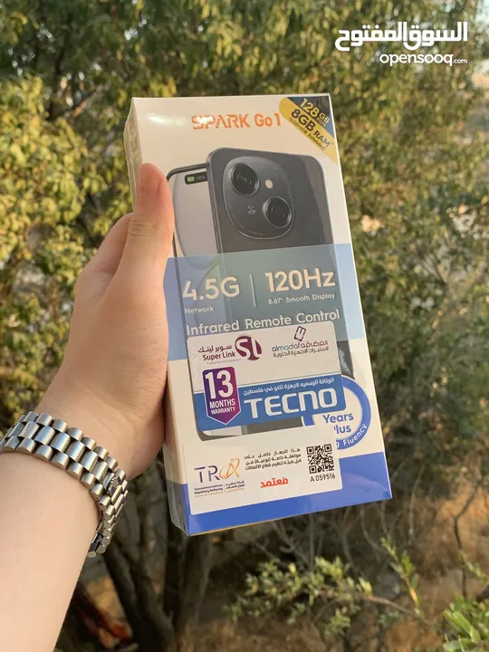 شبيه الايفون تكنو سبارك g1 128 جيجا الرام 4GB+4GB كفالة 13 شهر على الجهاز طبعا جديد مع مرفقاته
