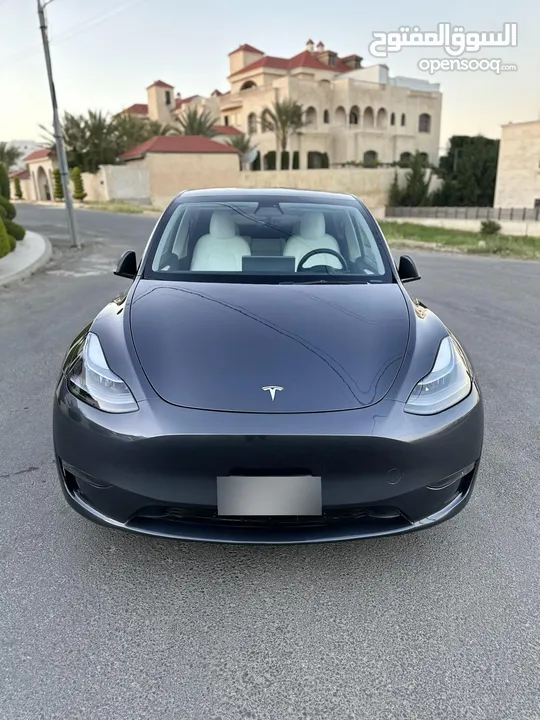 TESLA MODEL Y  LONG RANGE DUAL MOTOR 2023 فحص كامل