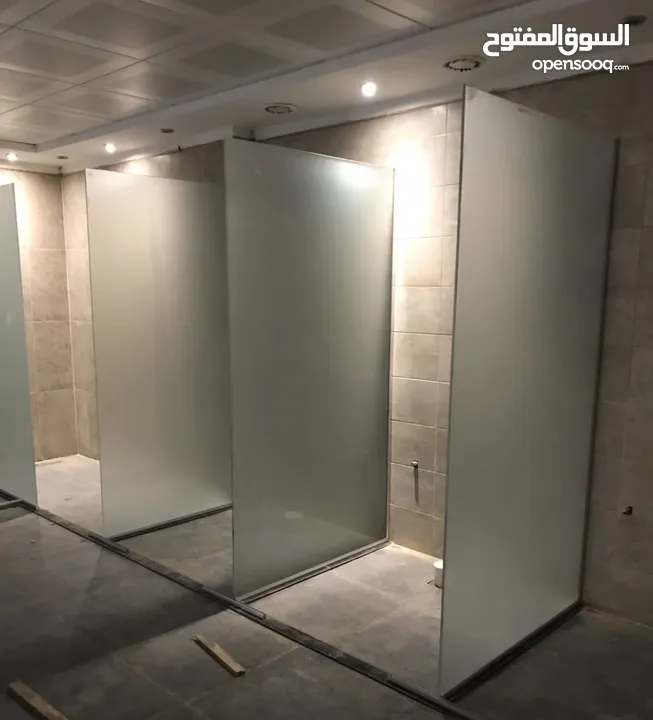 شاور بوكس زجاج سيكوريت جاهز + تفصيل+ صيانة