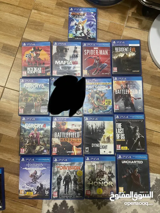 PS4 games new condition