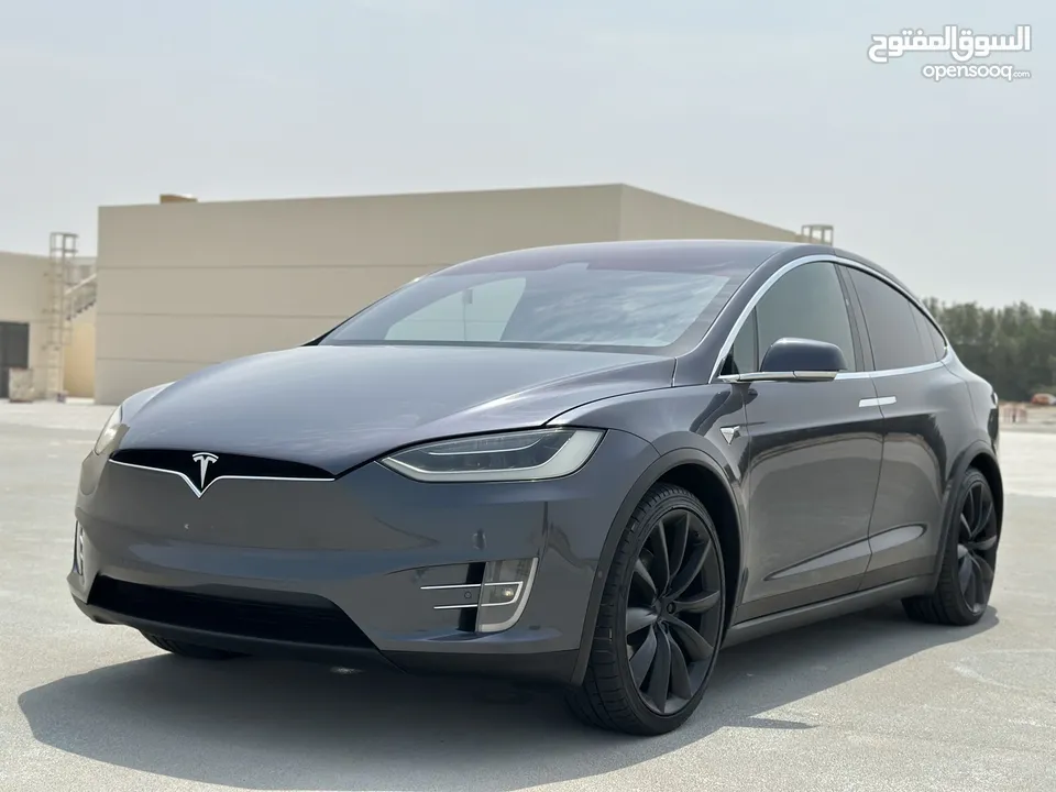 TESLA MODEL X GCC TOP OPTION EXCELLENT CONDITION UNDER WARRANTY