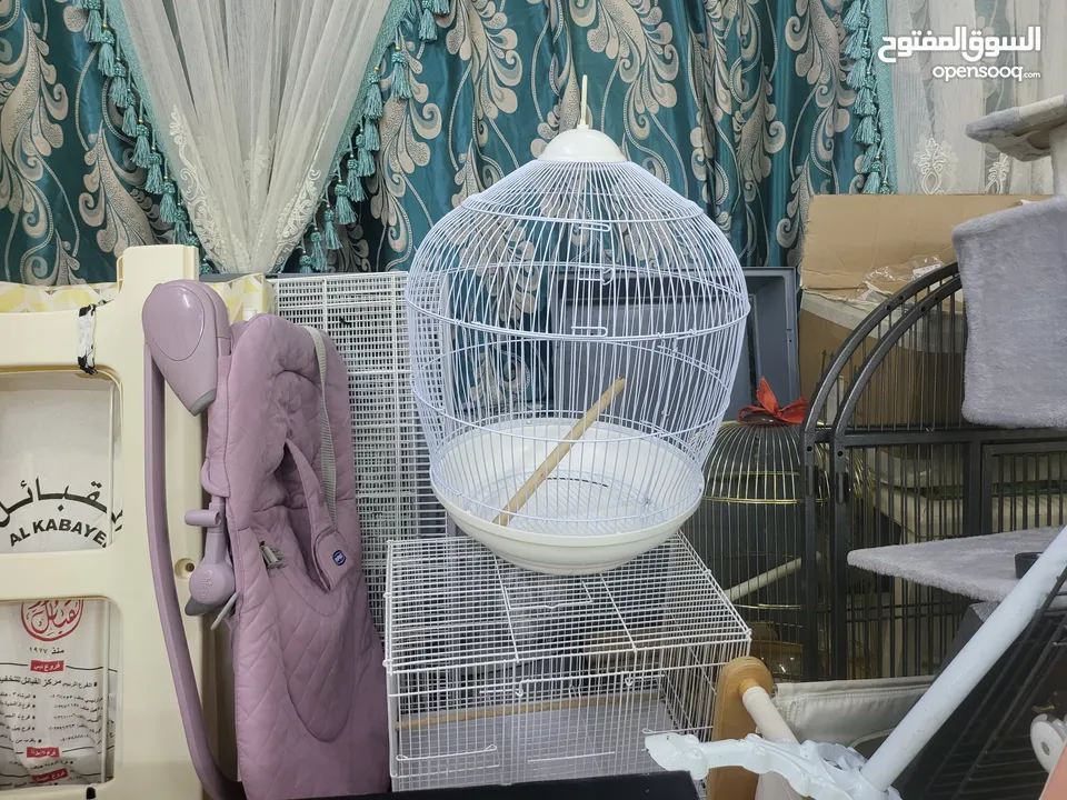 بيع الأثاث ومستلزمات الأطفال وإكسسوارات الحيوانات الأليفة وأقفاص الطيور  birds cages baby   items
