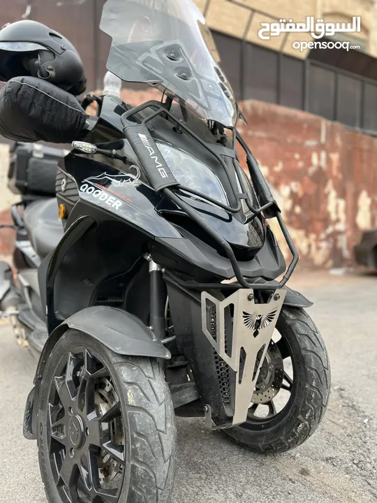 سكوتر كوادرو فل كامل 3 عجال 350cc