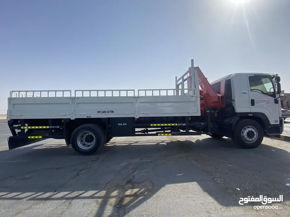 10ton Hiab loader for rent or sale