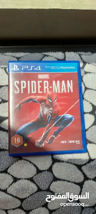 spider man ps4 used for 1 week and naruto book