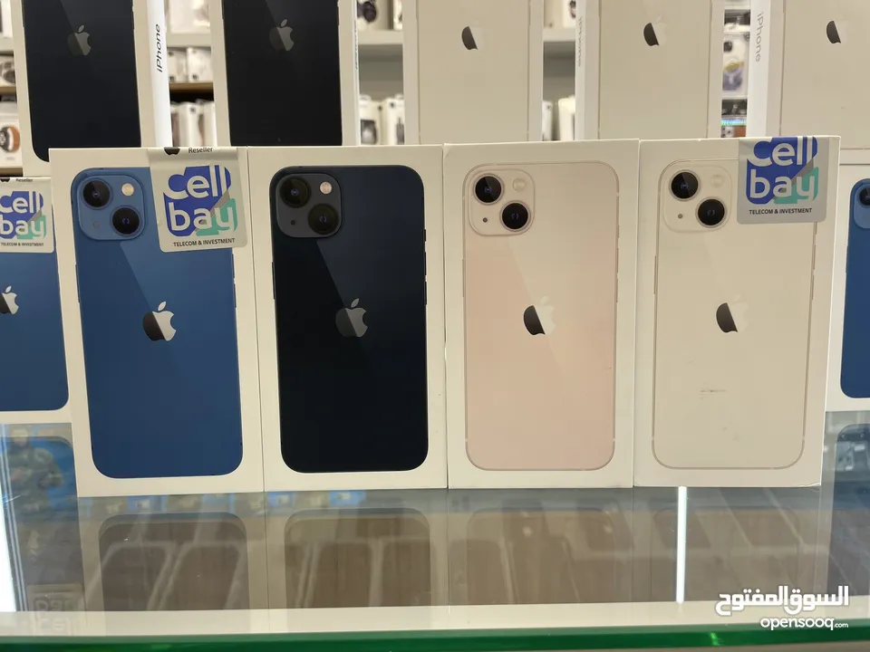 Iphone 13 جديد كفالة الوكيل الرسمي سنتين 128 GB