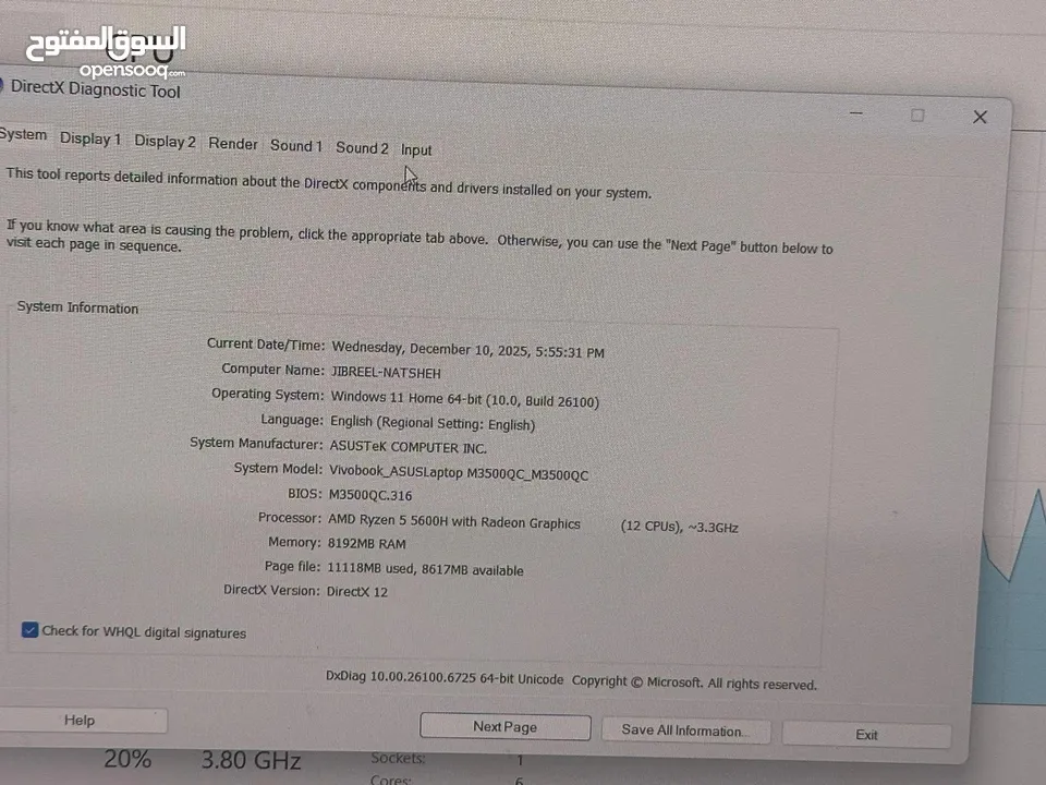 Asus Vivobook 15 Pro