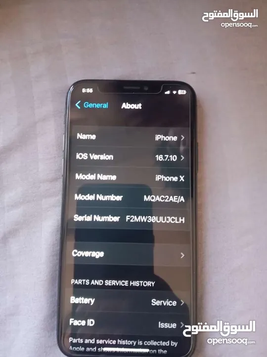 iPhone x  للبيع