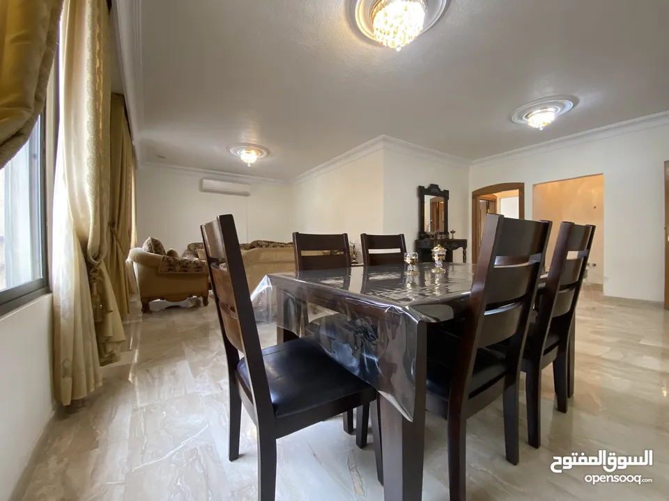 شقة مفروشة كامل للإيجار-طابق اول-175م-الرابية-الجاردنز