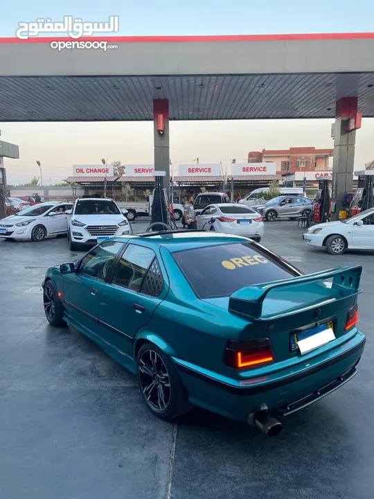 E36   Model 92 للبيع Bm ww فتحه سقف  مكنه  m50b25  مانوال2500cc  فتيس zf فوانيس تعديل امامي وخلف