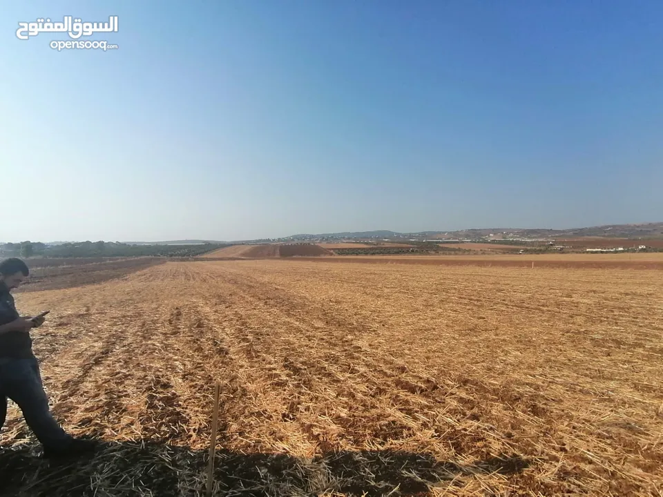 نمرتين ارض إجمالي مساحه 1550 متر طابو افراز من أجمل اراضي بيت قاد