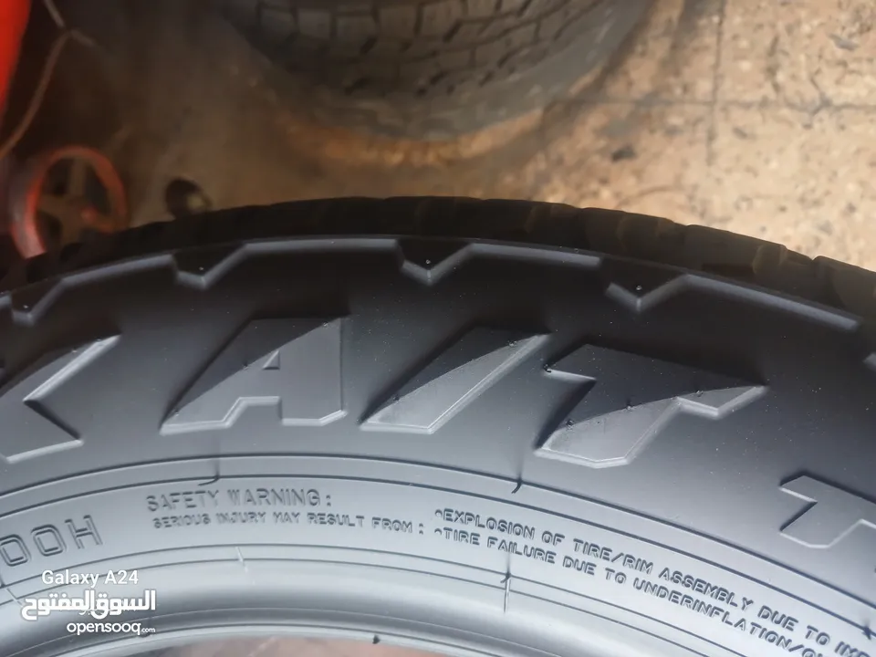 القياس 18 60 225 مواصفات عاليه وخاصه دبل قومه دبل ستيل نسبت المطاط 100بل100 تصنيف A,