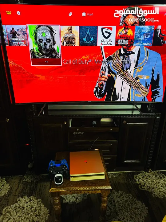 Playstation 4 Slim  بلاستيشن 4 مهكر