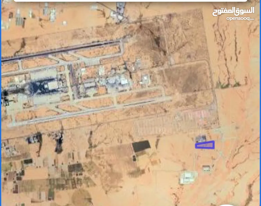 للبيع ارض مصنفه صناعات خفيفه 53 دونم في حوض الطاهر قريبه من المطار جميع الخدمات جنوب عمان القنيطره