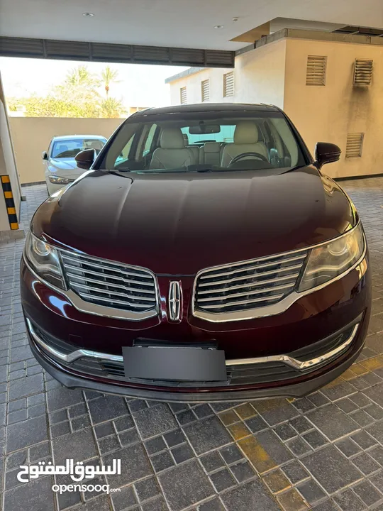 Lincoln MKX 2017, Burgundy Red Color