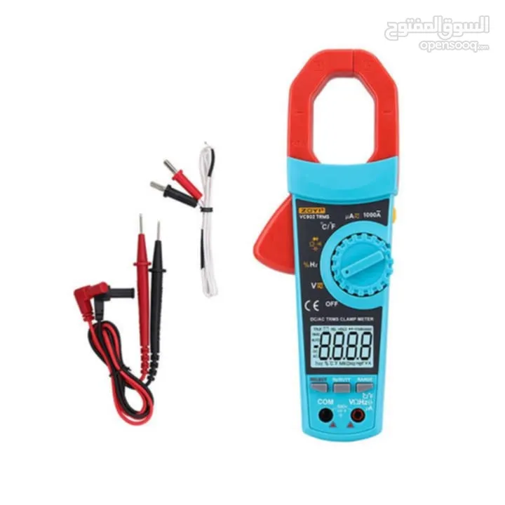 يتوفر لدينا #Digital_Clamp_Meter  Measure Current   يقوم بقياس التيار ..