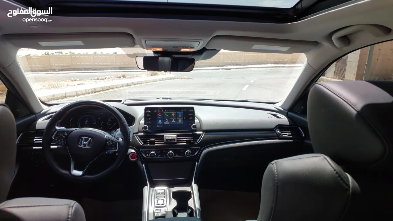 هوندا أكورد هايبرد 2022 تورينج أعلى صنف فحص كامل  HONDA ACCORD HYBRID 2022 TOURING FULLY LOADED
