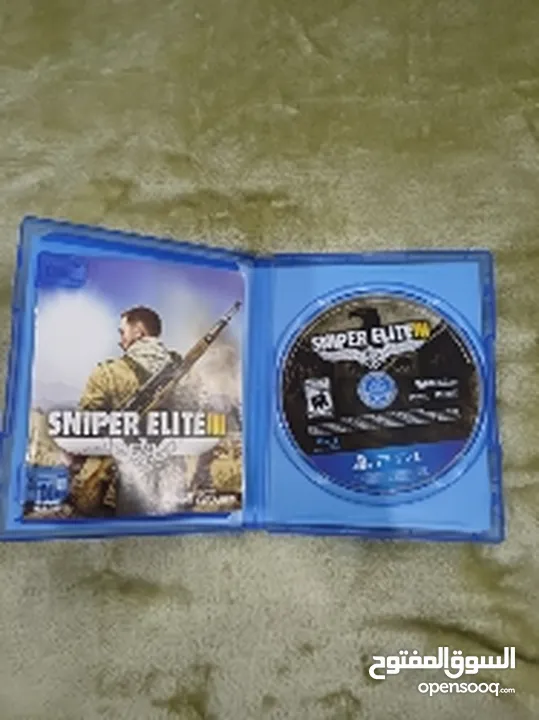 ps4 controller and ps4 sniper elite 3 game