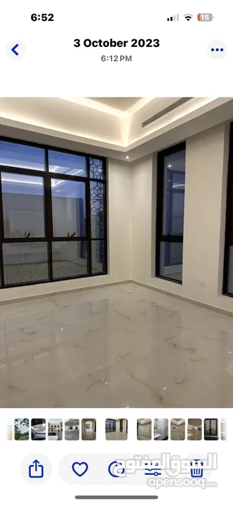 فيلا مقسمة (2) تاون هاوس مؤجرات مع ملحقين مؤجرين