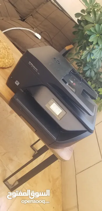 طابعات hp ملون مع سكانر وفاكس ويرلس وحبر فل
