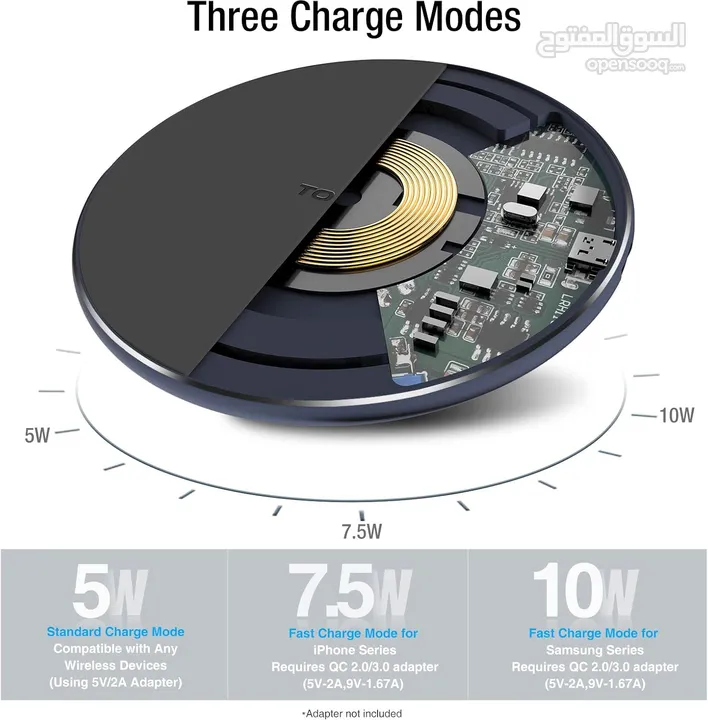 TOZO W1 Wireless Charger Charging Pad