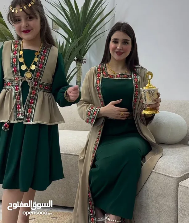 فستان رمضاني خامة هوريم دابل تركي