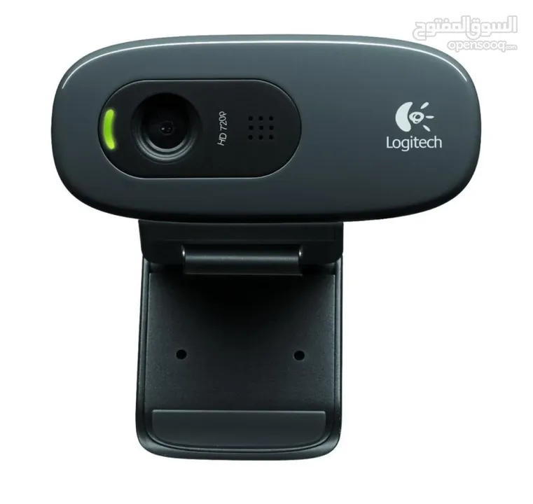 للطلاب Logitech C270 HD Webcam كاميرا ويب للبث المباشر و zoom ممتازة وعملية لساعات عمل طووويلة جدا