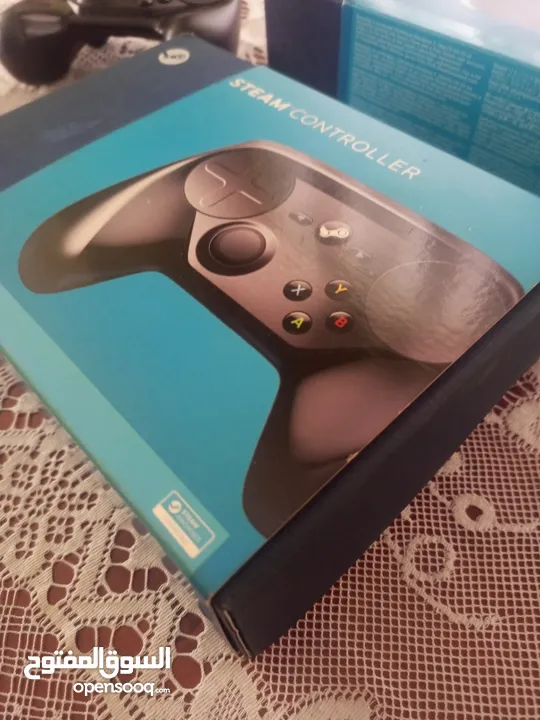 جهاز تحكم العاب ستيم و جهاز شبك حساب ستيم steam link and steam controller