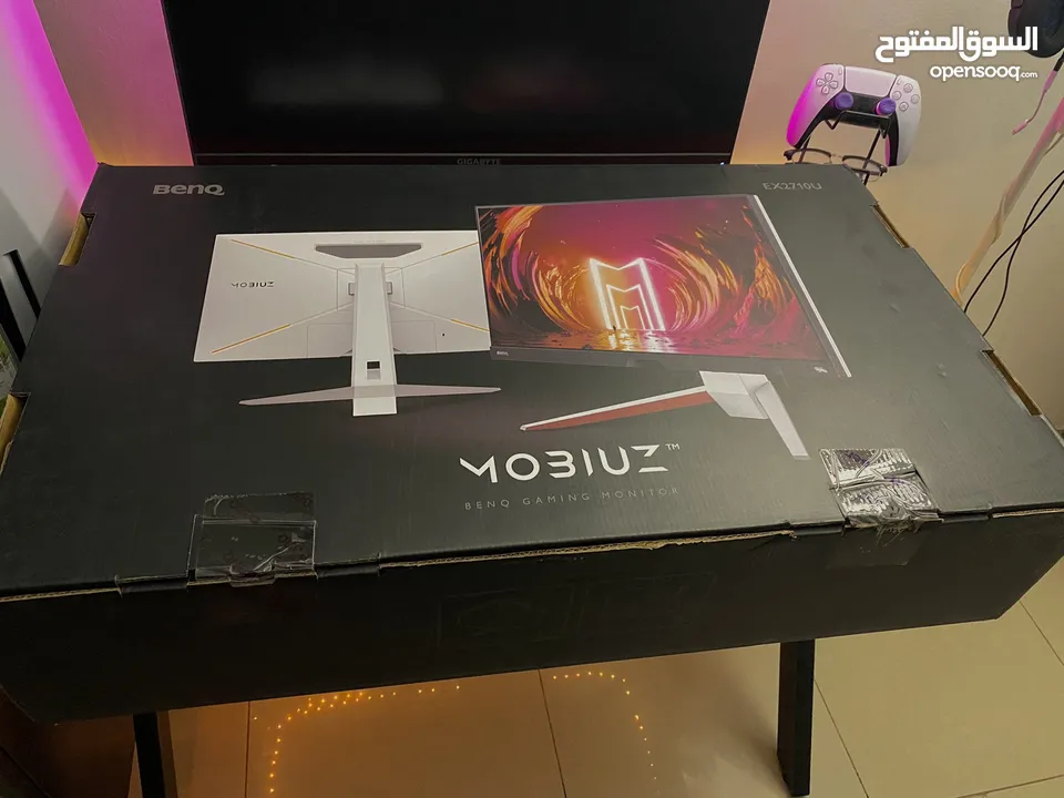 BENQ 4K 2.1 144hz - شاشه قيمنق قويه