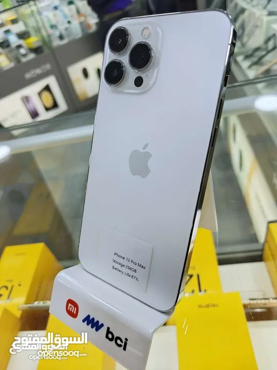 IPHONE 13 PRO MAX ( 256GB ) USED /// ايفون 13 برو ماكس ذاكرة 256 مستعمل وكاله