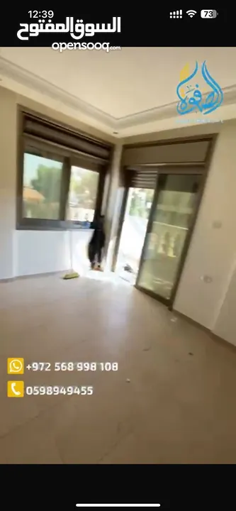 شقه مستقله من ضمن فيلا مميزة للايجار مساحع كبيرة و اطلاله مميزة مكان مميز وهادئ للسكن