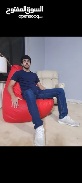 بفات beanbags عروض للحديقة للبيت ولكل مكان ، حجم الستاندرد المناسب لجميع الاعمار الأكثر طلبا