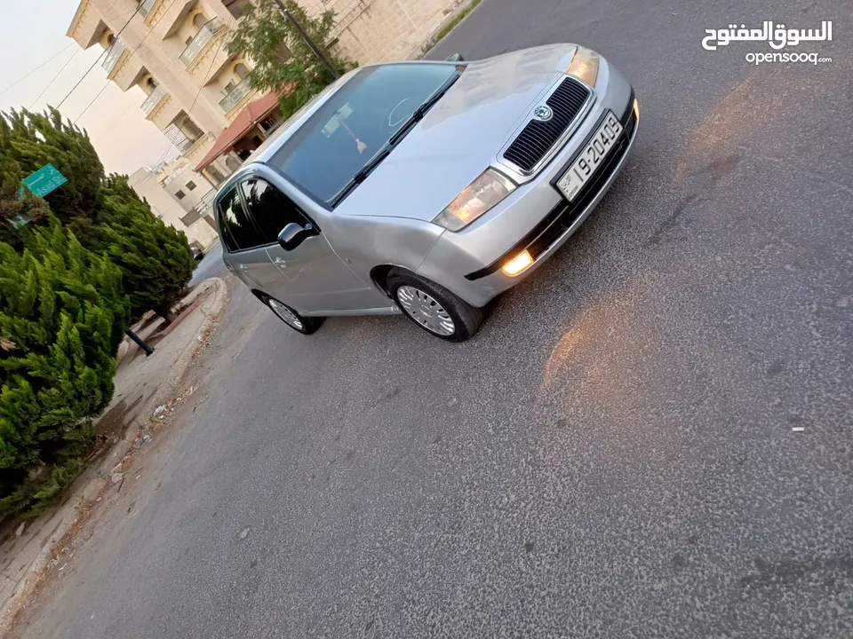 شكودا فابيا فحص كامل موديل2002 قير عادي قطارة بنزين