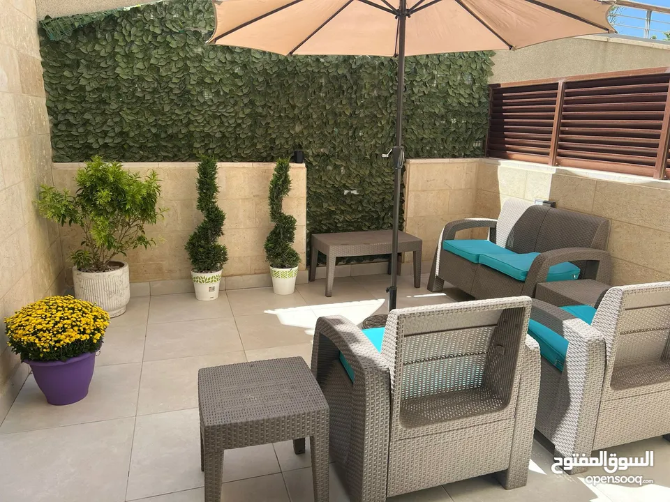 شقة مفروشة مودرن جديدة  للإيجار السنوي في ارقى احياء عبدون  Luxury furnished Apartment for Rent