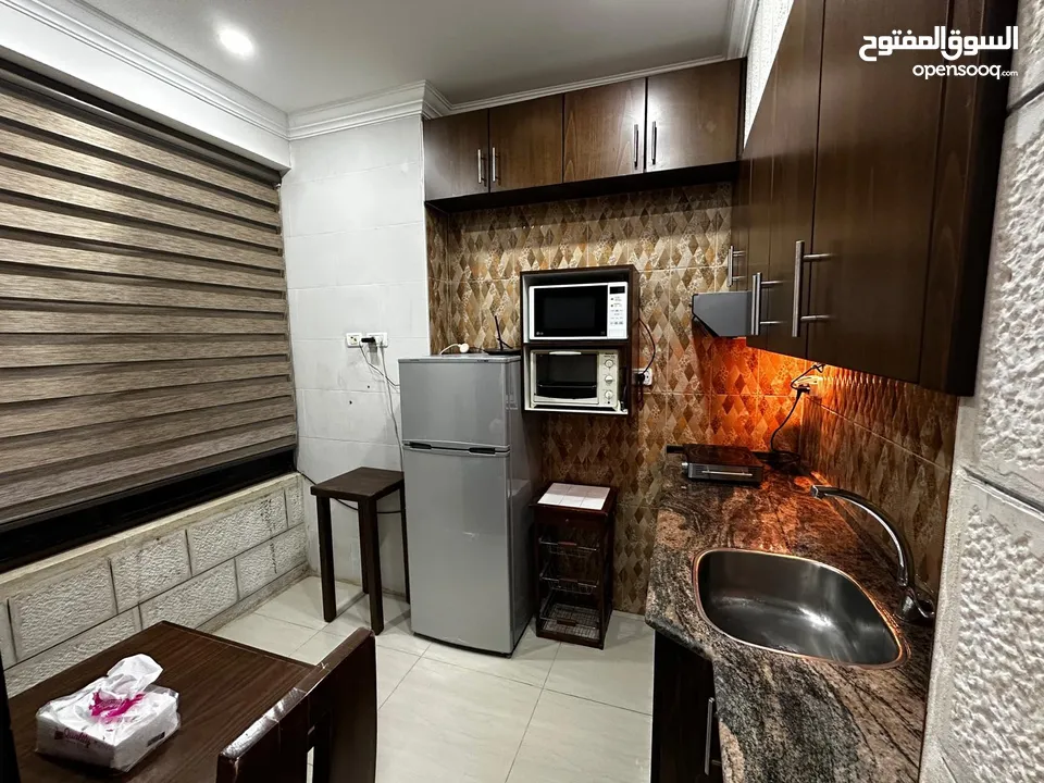 غرفتين نوم مفروشة للإيجار بالقرب من برج فلسطين