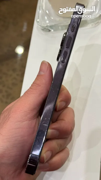 14 برو ماكس 128 لون نهدي مغير شاشته بطاريه 85