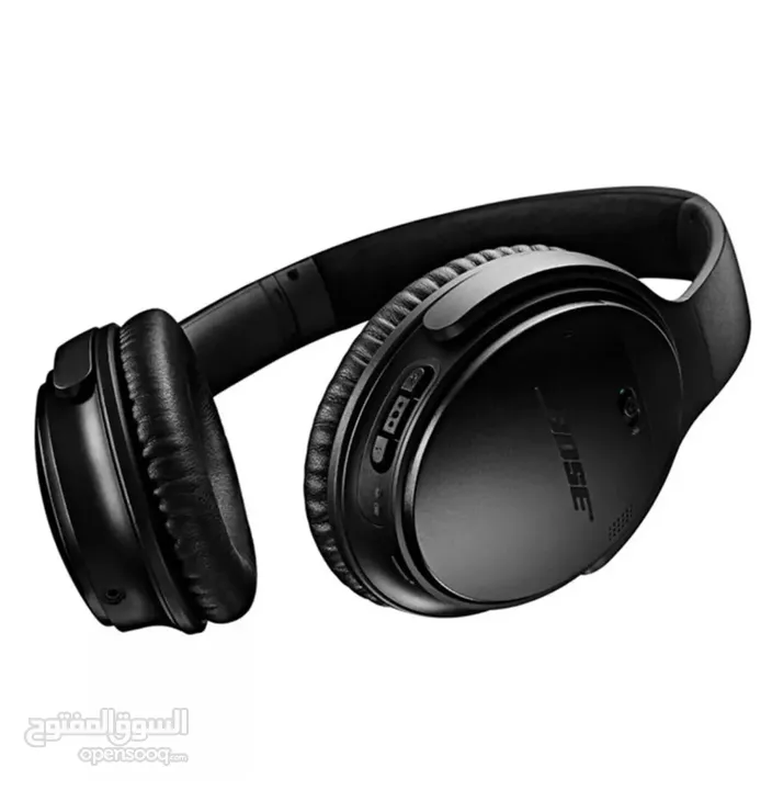 سماعات الرأس اللاسلكية Bose QuietComfort 35 QC35 Series II المزودة بخاصية إلغاء الضوضاء - أسود