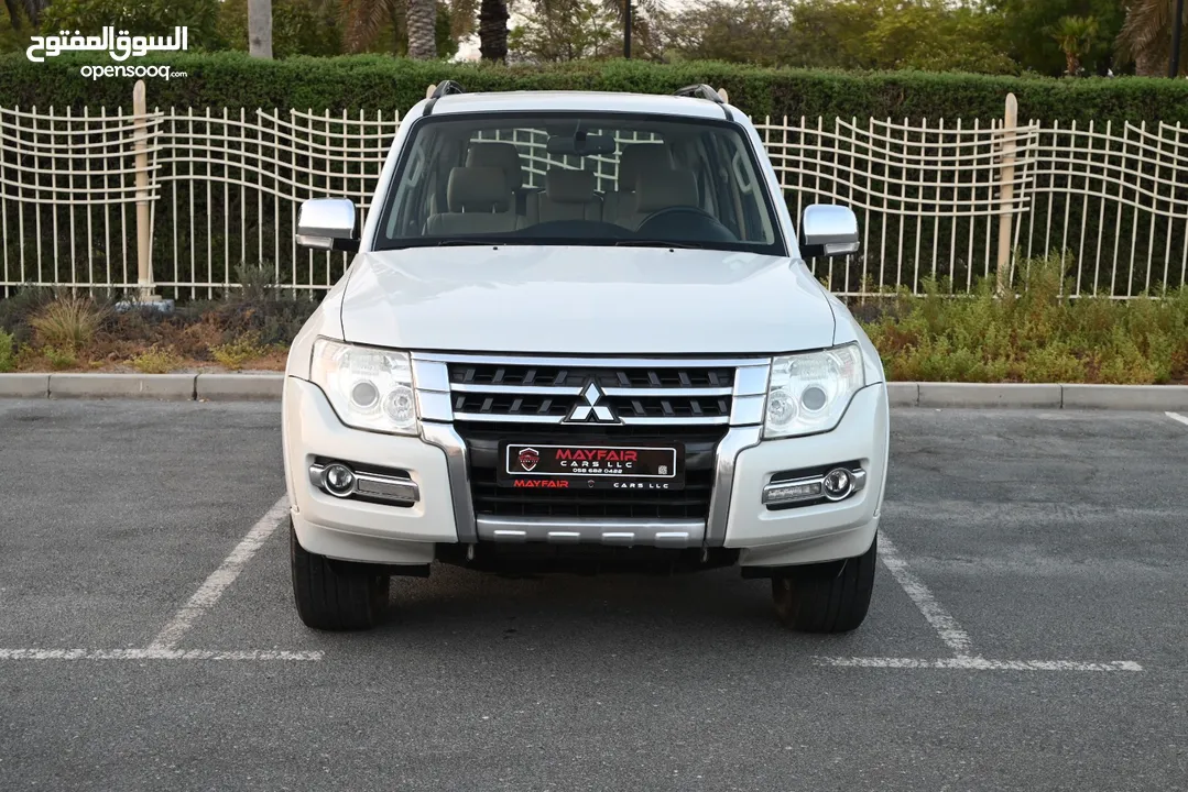 0% DP - ORIGNAL PAINT - MITSUBISHI PAJERO GLS 4WD 2016 - FIRST OWNER - FULL OPTION - GCC